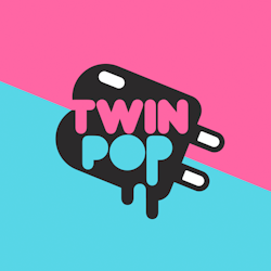 Logo design for TwinPop by bo_rad