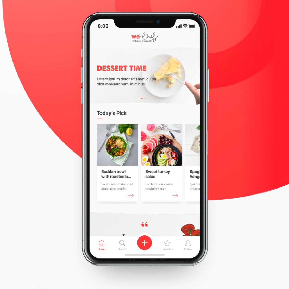 Online app design for a small business done on 99designs