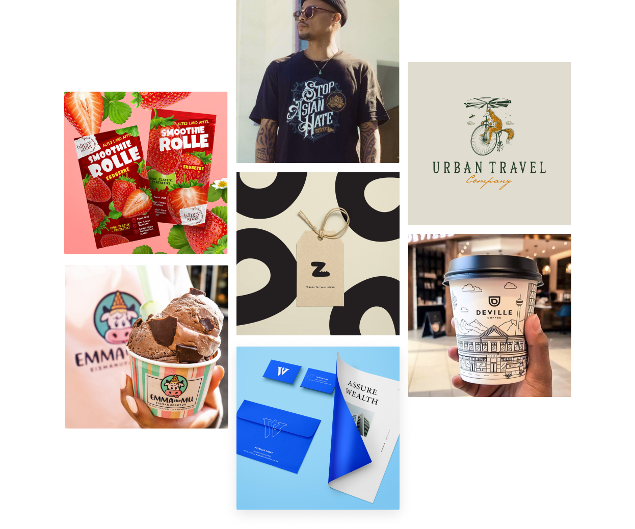 99designs professional freelance graphic designer thinking with his laptop.